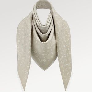 Beige LV My Daily Denim Shawl